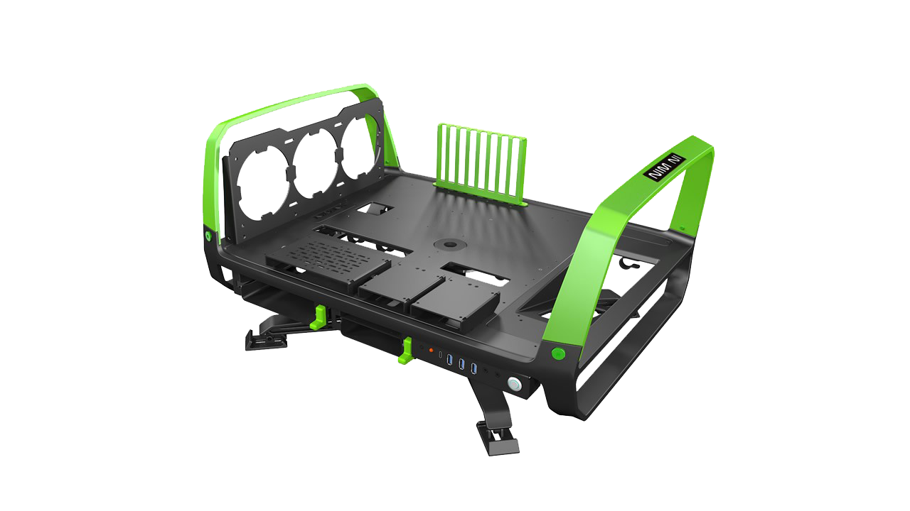 In-Win X-Frame 2.0 Black + Green