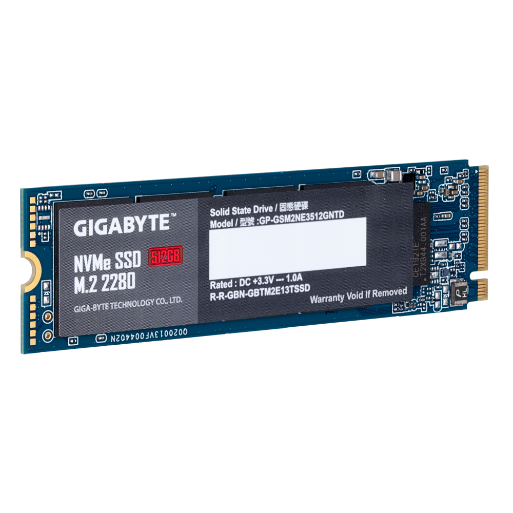 GIGABYTE NVMe SSD 512GB