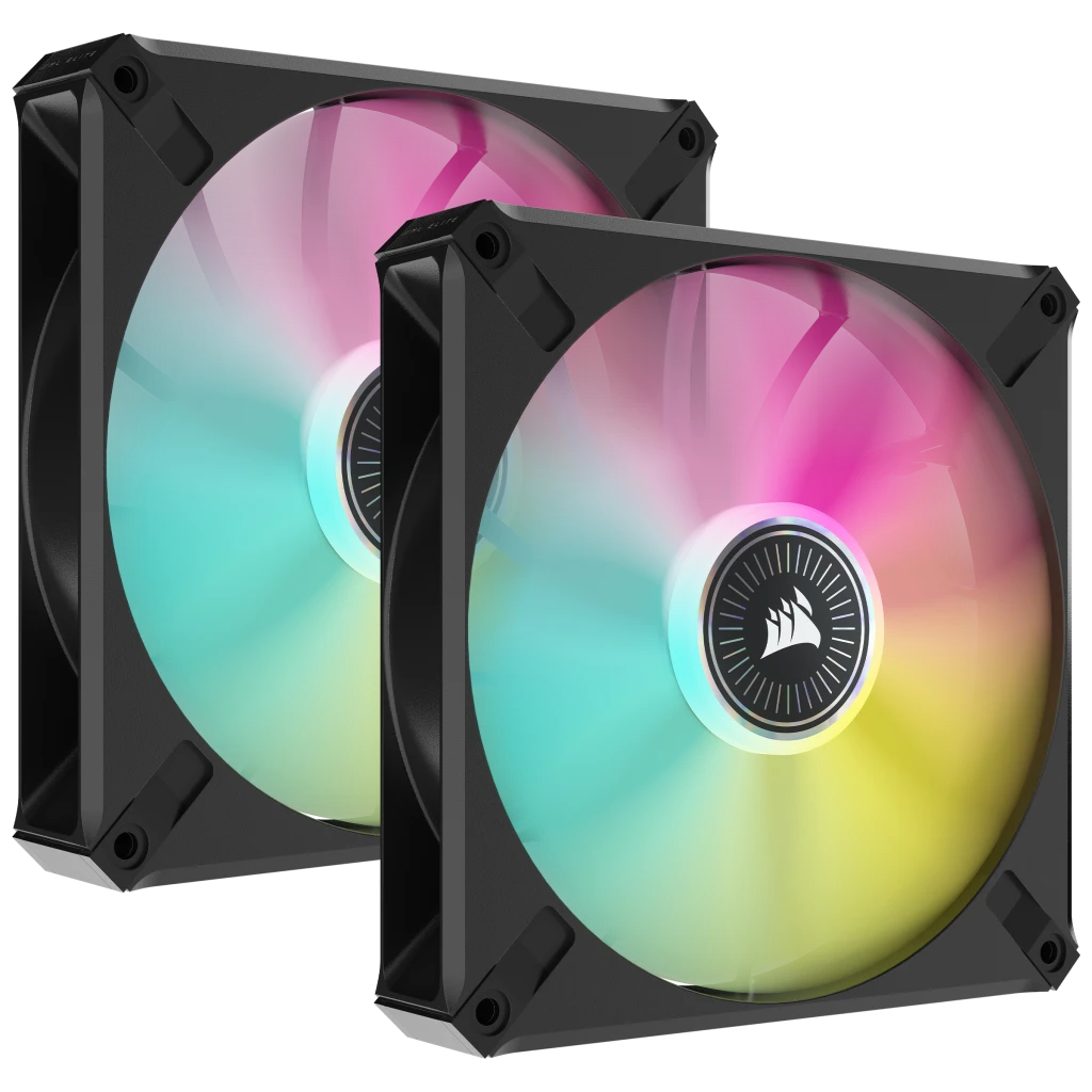 Corsair iCUE ML140 RGB ELITE 140mm Fan Dual Fan Kit