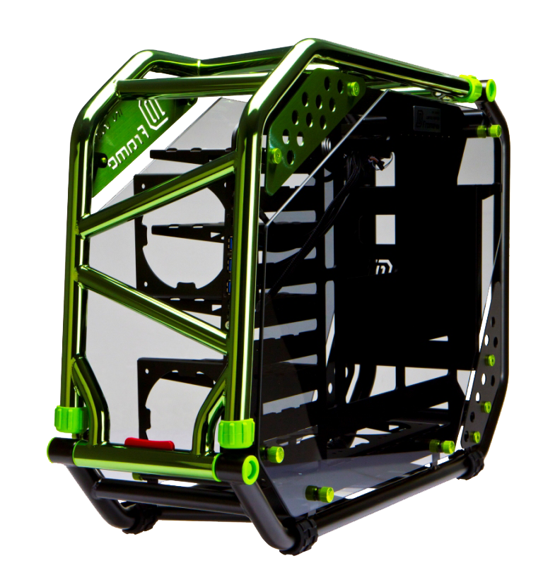 In-Win CA03 D-Frame 2.0 2.0 Black+Green