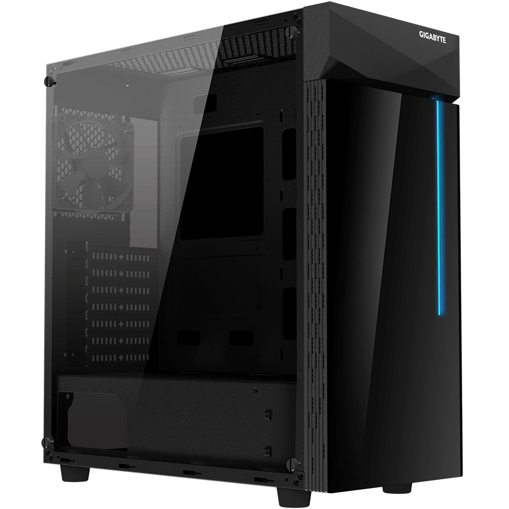Gigabyte C200 Glass - Black