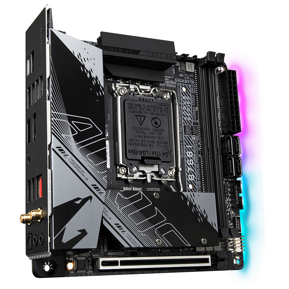 Gigabyte B760i Aorus Pro Ddr4+ Wifi