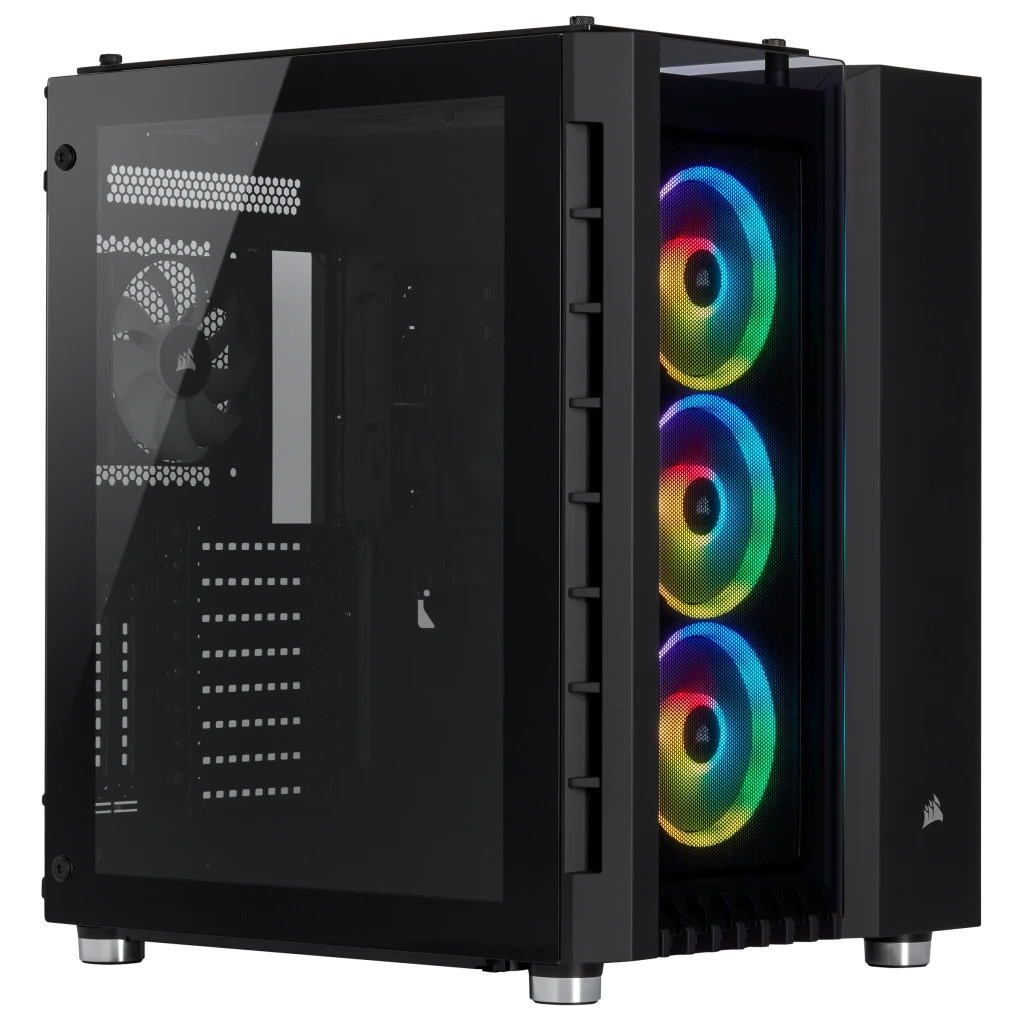 Corsair Crystal Series 680X RGB High Airflow Glass Case - Black