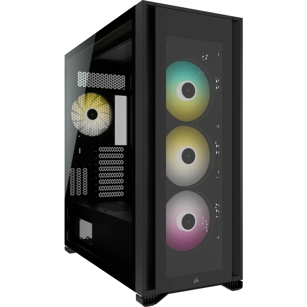 iCUE 7000X RGB Tempered Glass Full-Tower ATX PC Case — Black