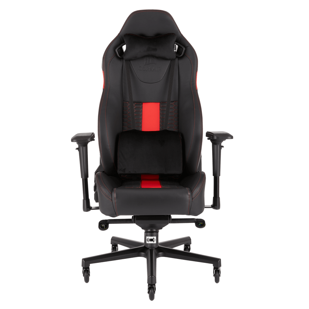Corsair T2 ROAD WARRIOR Gaming Chair — Black/Red
