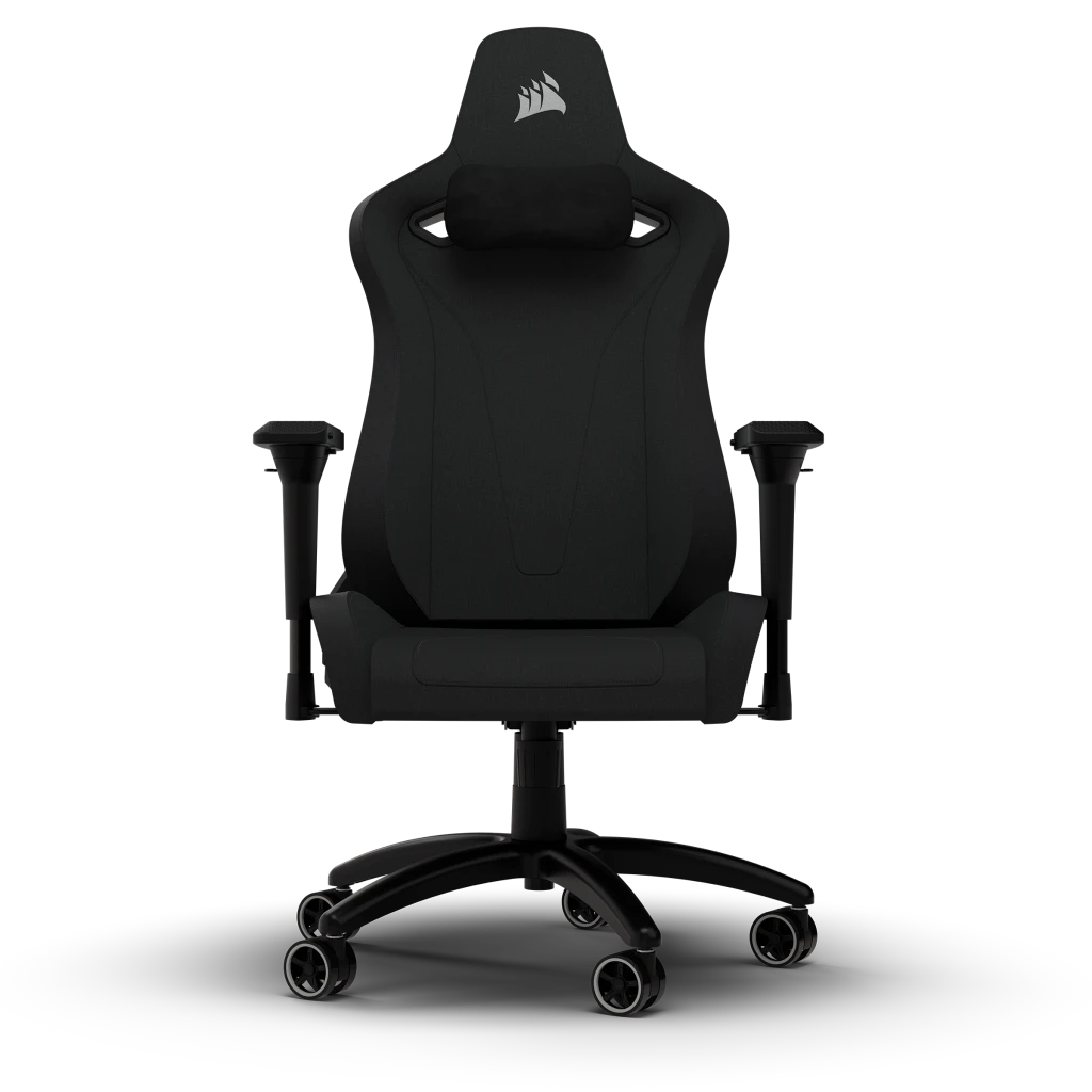 Corsair TC200 Gaming Chair – Soft Fabric – Black/Black