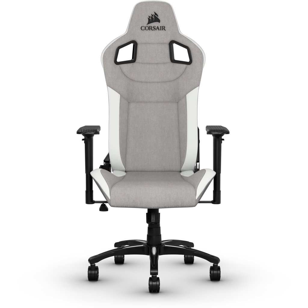 Corsair T3 RUSH Gaming Chair — Gray/White
