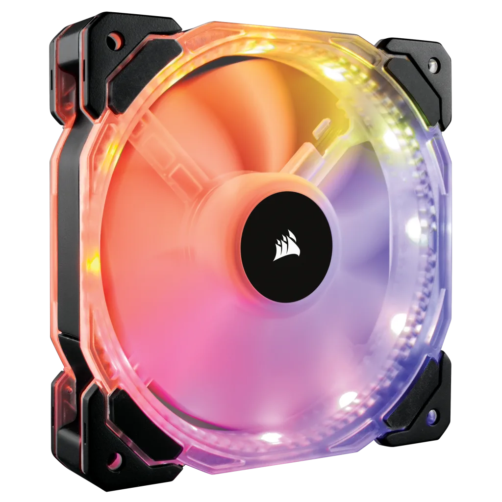 Corsair HD120 RGB LED High Performance 120mm Fan with Controller