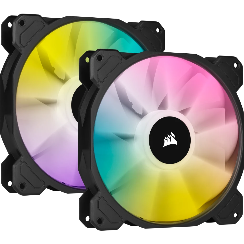 Corsair iCUE SP140 RGB ELITE 140mm Fan Dual Fan Kit