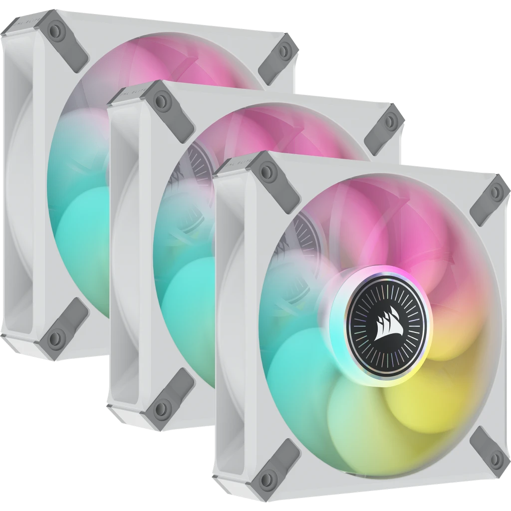 Corsair iCUE ML120 RGB 120mm Magnetic Levitation Fan Triple Pack