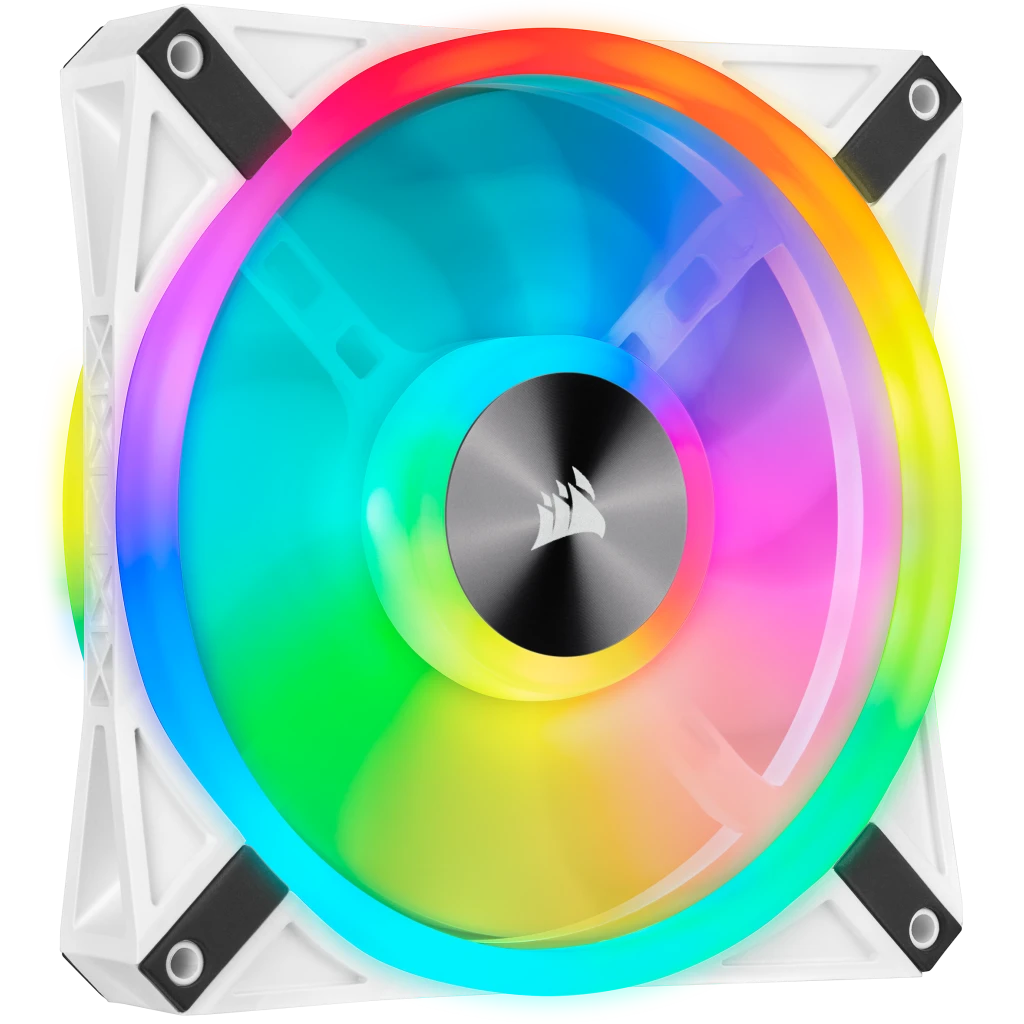 Corsair iCUE QL140 RGB 140mm PWM White Fan