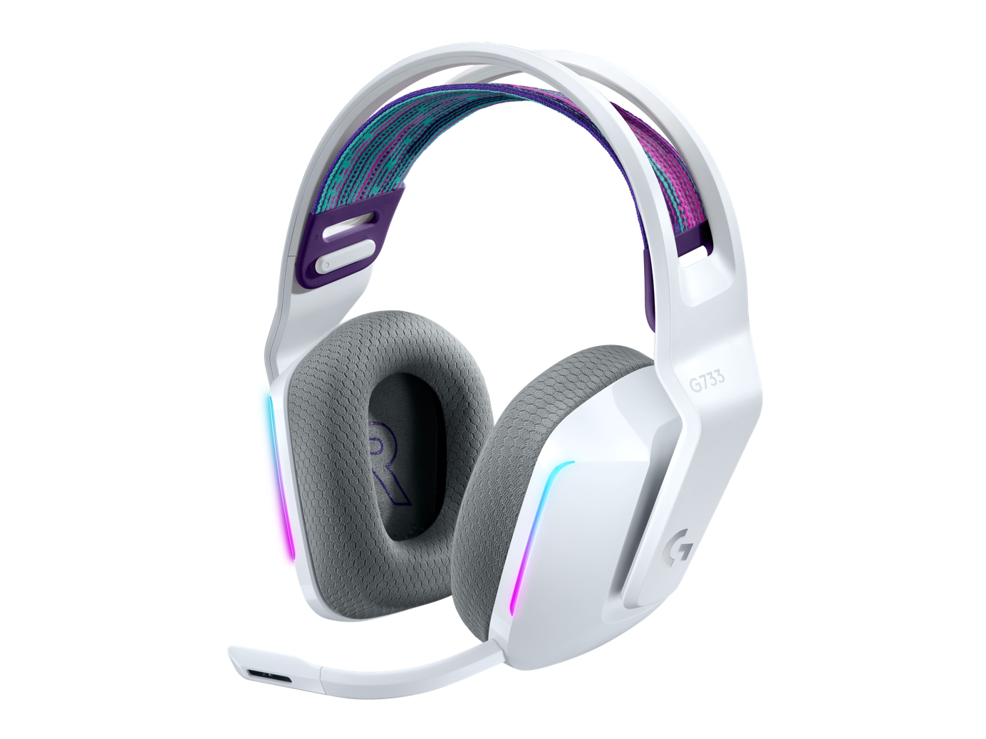Logitech G733 Wireless Headset -White